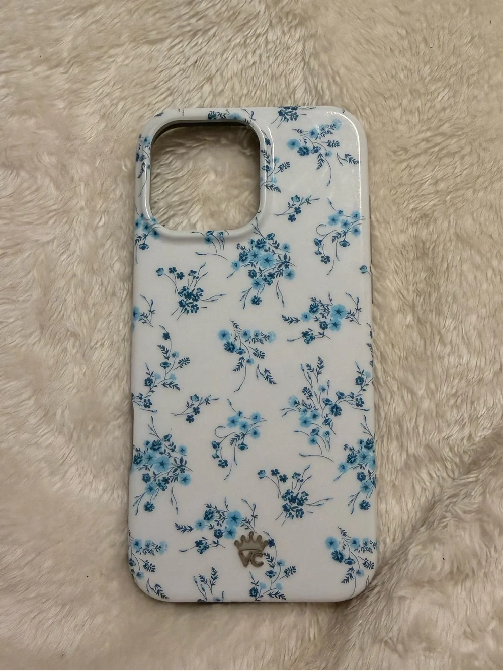 Velvet Caviar Light Gray Suede-Texture Phone Case